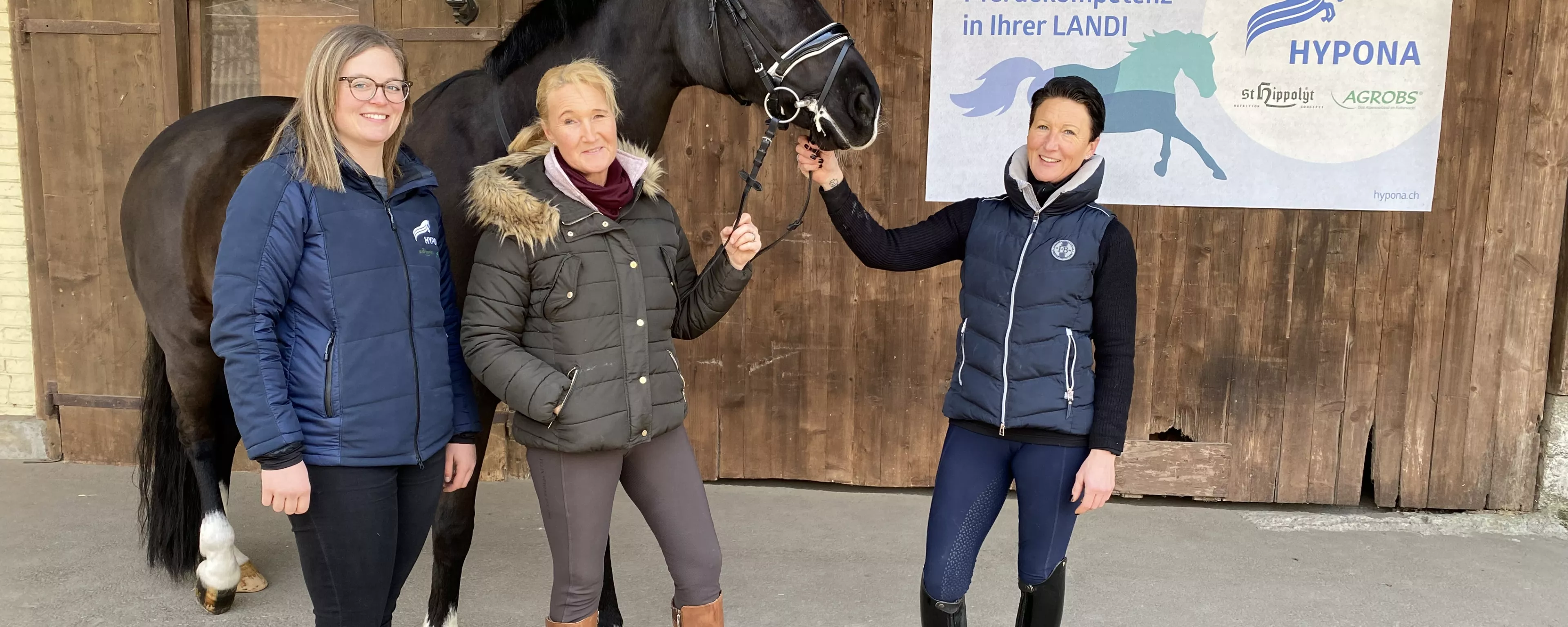 Janine Schlatter mit Team Fohlenweide